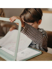 KIDYWOLF: Tablet ζωγραφικής με φως, 2 όψεων με οθόνη LΕD & μαυροπίνακα