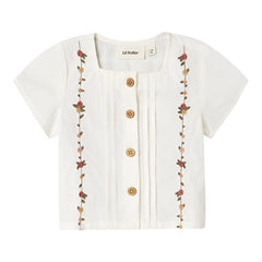 Lil Atelier Μπλουζάκι 6M (68 CM) Lil' Atelielier Μπλούζα Οργανικό βαμβάκι Coconut Milk