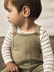 Lil Atelier Βρεφικά Φορμάκια Lil' Atelier Κορμάκι μακρυμάνικο 13245636_Turtledove