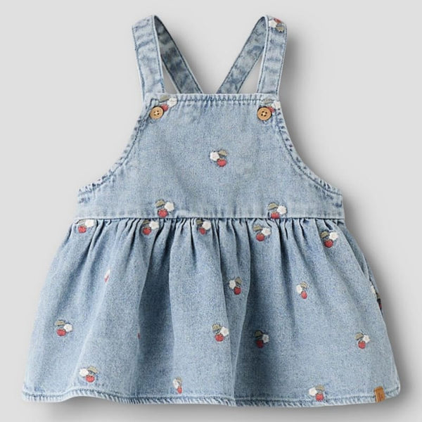Lil Atelier Φορέματα 4-6M (68 CM) Lil' Atelier Τζιν Φόρεμα Βρεφικό