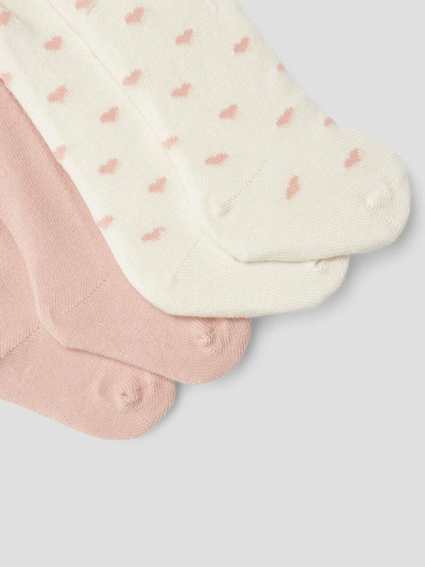 Lil Atelier Αξεσούαρ Lil' Atelier Σετ 2 Βρεφικό Καλσόν Cameo Rose