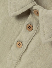 Lil Atelier Μπλουζάκι Κοντομάνικο Πουκάμισο NMMDOLIE FIN SS LOOSE SHIRT Lil Atelier