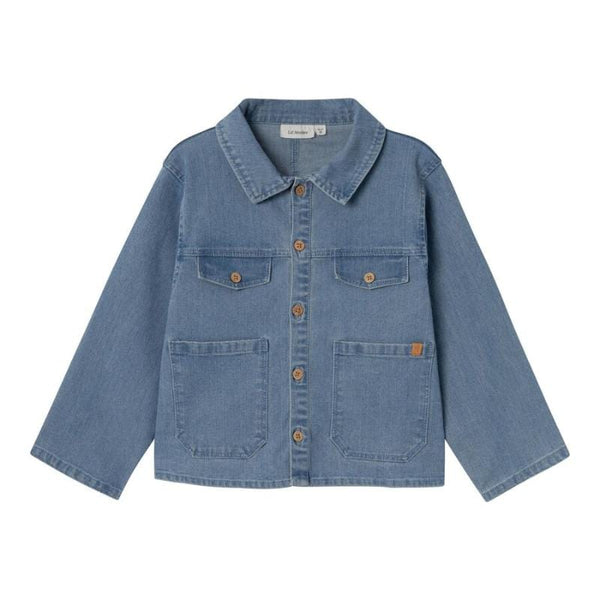 Lil Atelier Μπλουζάκι Lil' Atelier Τζιν Πουκάμισο