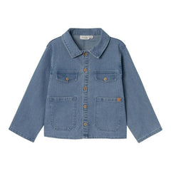 Lil Atelier Μπλουζάκι Lil' Atelier Τζιν Πουκάμισο