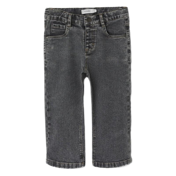 Lil Atelier Παντελονάκι Lil' Atelier Τζιν Παντελόνι Berlin Loose Light Grey