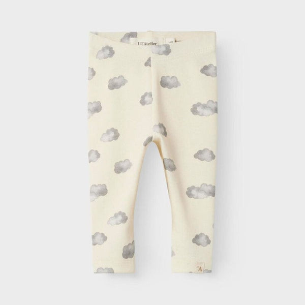 Lil Atelier Παντελονάκι 2-4M (62 CM) Lil' Atelier Κολάν Clouds