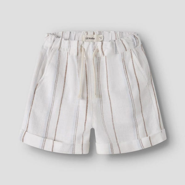 Lil Atelier Παντελονάκι 2Y (92 CM) Lil' Atelier Σορτς Coconut Milk