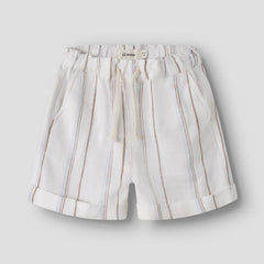 Lil Atelier Παντελονάκι 2Y (92 CM) Lil' Atelier Σορτς Coconut Milk