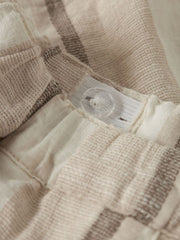 Lil Atelier Παντελονάκι Lil' Atelier Σορτς Ριγέ Από Οργανικό Βαμβάκι – Coconut Milk