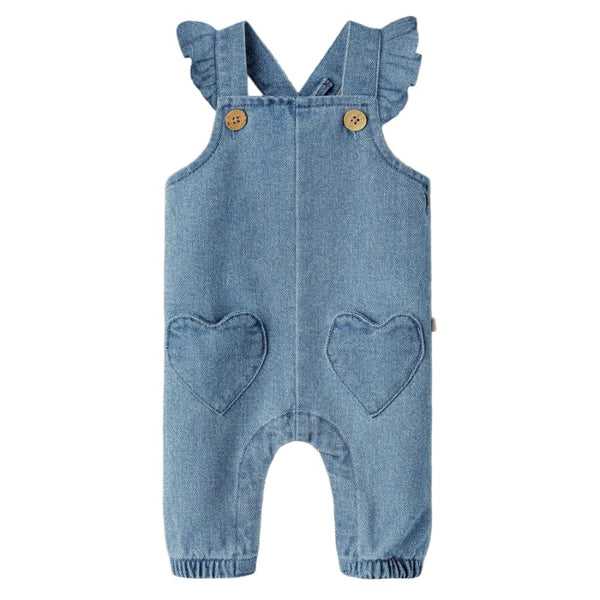Lil Atelier Σαλοπέτα 4-6M (68 CM) Lil' Atelier Σαλοπέτα Denim Medium Blue