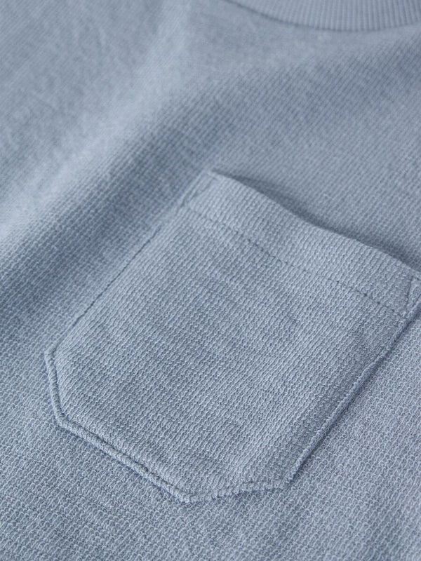 Lil Atelier Μπλουζάκι Lil' Atelier Μπλούζα Κοντομάνικη Dusty Blue