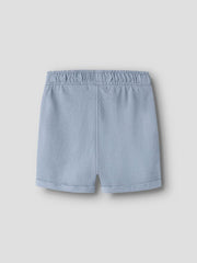 Lil Atelier Παντελονάκι Lil' Atelier Σορτς από Οργανικό Βαμβάκι Dusty Blue