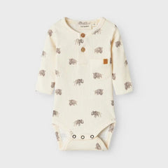 Lil Atelier Βρεφικά Φορμάκια Lil' Atelier Φορμάκι μακριμάνικο Elephant