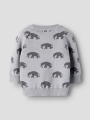 Lil Atelier Παιδικές Ζακέτες Lil' Atelier Ζακέτα βρεφική Elephant Sleet