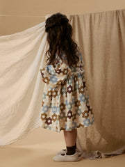 Lil Atelier Φορέματα Lil' Atelier Παιδικό Φόρεμα Μουσελίνας με Floral Print