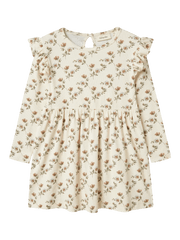 Lil Atelier φόρεμα 2Y Lil' Atelier Φόρεμα Floral  Turtledove FLOWER