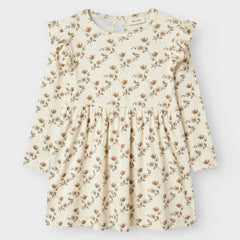 Lil Atelier φόρεμα Lil' Atelier Φόρεμα Floral  Turtledove FLOWER
