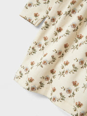 Lil Atelier φόρεμα Lil' Atelier Φόρεμα Floral  Turtledove FLOWER