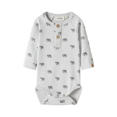 Lil Atelier Βρεφικά Φορμάκια 1-2M (56 CM) Lil' Atelier Φορμάκι Glacier Gray
