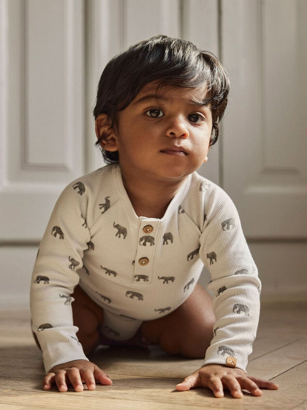 Lil Atelier Βρεφικά Φορμάκια Lil' Atelier Φορμάκι Glacier Gray