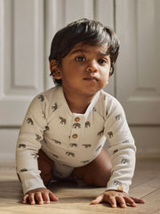 Lil Atelier Βρεφικά Φορμάκια Lil' Atelier Φορμάκι Glacier Gray