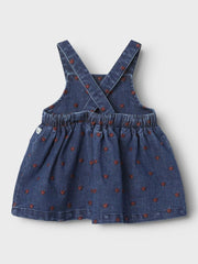 Lil Atelier φόρεμα Lil' Atelier Φόρεμα τζιν Heart Dark Denim