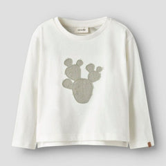 Lil Atelier Μπλουζάκι 2Y (92 CM) Lil' Atelier Μπλούζα Jersey με Μακριά Μανίκια Cactus