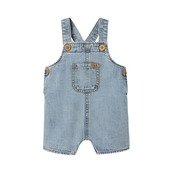 Lil Atelier Σαλοπέτα 1-2M (56 CM) Lil' Atelier Σαλοπέτα Τζιν Light Blue Denim