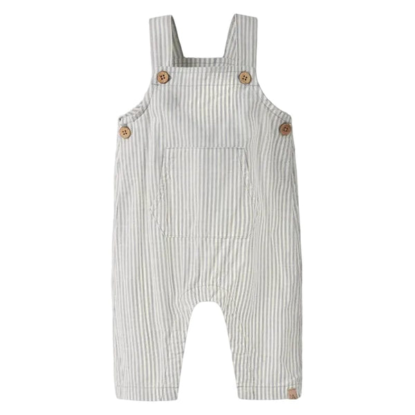 Lil Atelier Σαλοπέτα 1-2M (56 CM) Lil' Atelier Βρεφική Σαλοπέτα Loose Fit από Οργανικό Βαμβάκι – Coconut Milk