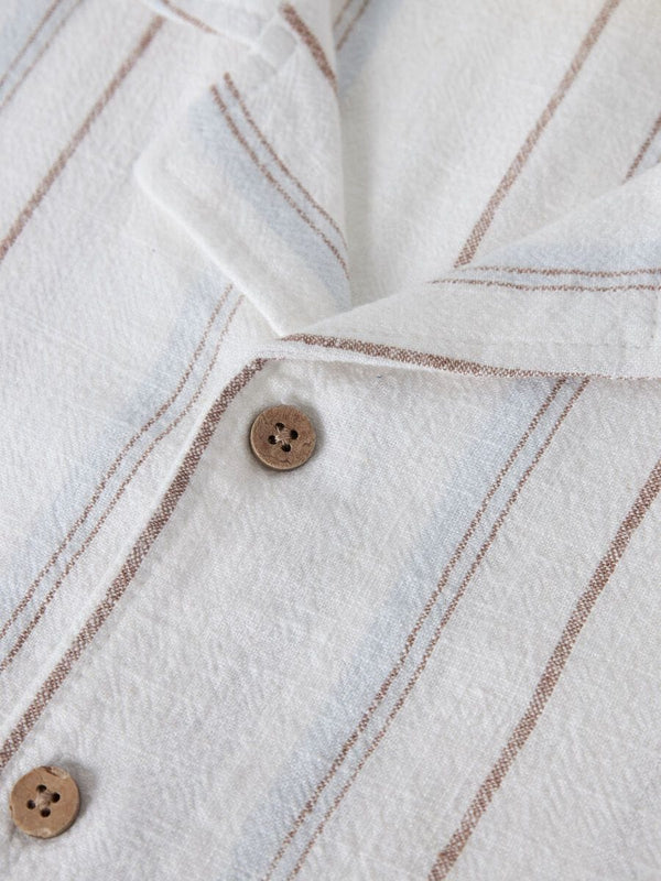 Lil Atelier Μπλουζάκι Lil' Atelier Πουκάμισο Loose Fit Coconut Milk
