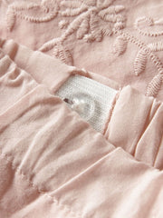 Lil Atelier Παντελονάκι Lil' Atelier Παιδικό Παντελόνι από Οργανικό Βαμβάκι Loose Fit – Peach Whip