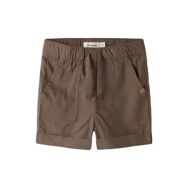 Lil Atelier Παντελονάκι 2Y (92 CM) Lil’ Atelier Παιδικό Σορτς loose fit - Shitake