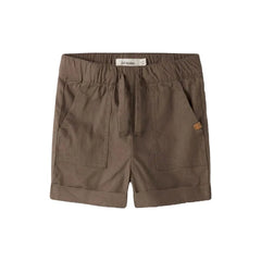 Lil Atelier Παντελονάκι 2Y (92 CM) Lil’ Atelier Παιδικό Σορτς loose fit - Shitake