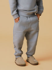 Lil Atelier Παντελονάκι Lil' Atelier Παιδικό Παντελόνι Φόρμας Loose Fit Sleet