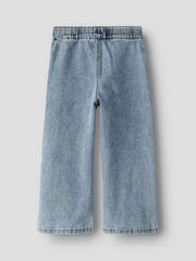 Lil Atelier Παντελονάκι Lil' Atelier Παντελόνι τζιν Medium Blue Denim