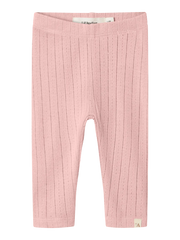 Lil Atelier Παντελονάκι 4-6M (68 CM) Lil' Atelier Κολάν  Βρεφικό Misty Rose