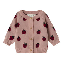 Lil Atelier Παιδικές Ζακέτες 1-2M (56 CM) Lil' Atelier Ζακέτα βρεφική Misty Rose