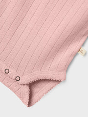 Lil Atelier Βρεφικά Φορμάκια Lil' Atelier Φορμάκι Μακρυμάνικο Misty Rose