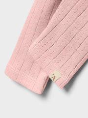 Lil Atelier Παντελονάκι Lil' Atelier Κολάν  Βρεφικό Misty Rose