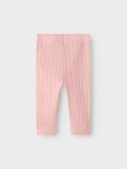 Lil Atelier Παντελονάκι Lil' Atelier Κολάν  Βρεφικό Misty Rose