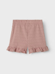 Lil Atelier Παντελονάκι Lil' Atelier Σορτς Οργανικό Βαμβάκι Misty Rose