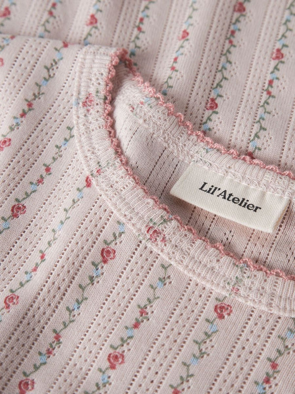 Lil Atelier Μπλουζάκι Lil' Atelier Μπλούζα Κοντομάνικη Morganite