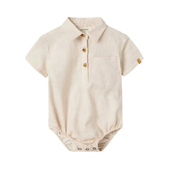 Lil Atelier Μπλουζάκι Lil' Atelier Πουκάμισο κορμάκι NBMTAROU SS