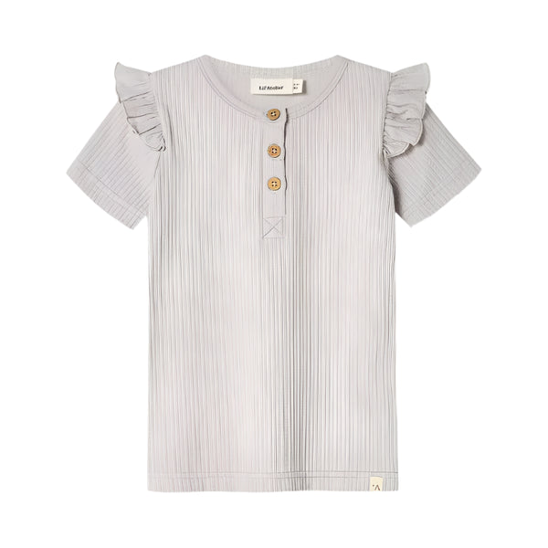 Lil Atelier Μπλουζάκι Lil' Atelier Μπλούζα κοντομάνικη NMFFLEURA SS SLIM TOP LIL