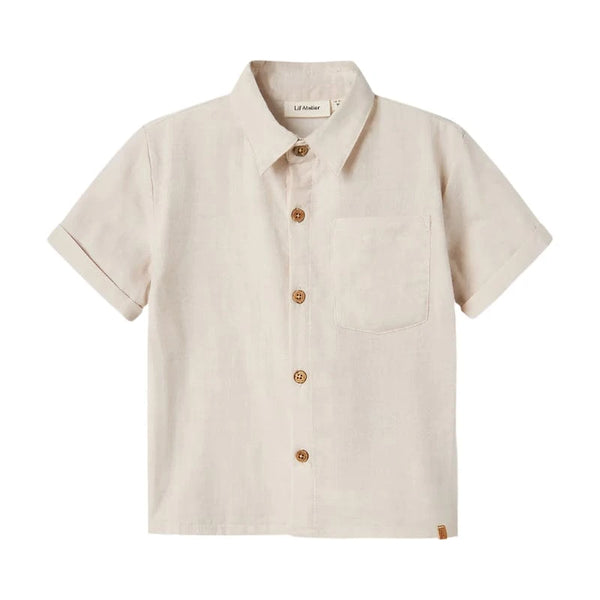 Lil Atelier Μπλουζάκι Lil' Atelier Πουκάμισο κοντομάνικο NMMTAROU SS LOOSE SHIRT LIL