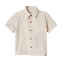 Lil Atelier Μπλουζάκι Lil' Atelier Πουκάμισο κοντομάνικο NMMTAROU SS LOOSE SHIRT LIL