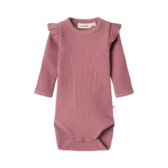 Lil Atelier Βρεφικά Φορμάκια Lil' Atelier Φορμάκι μακριμάνικο Nostalgia Rose