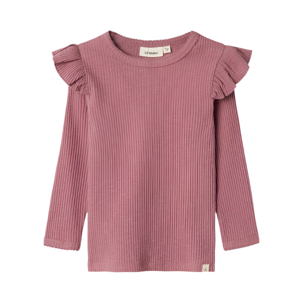 Lil Atelier Μπλουζάκι Lil' Atelier Μπλούζα μακριμάνικη Nostalgia Rose