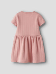 Lil Atelier Φορέματα Lil' Atelier Παιδικό Φόρεμα Organic Cotton – Misty Rose