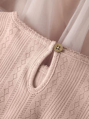 Lil Atelier Φορέματα Lil' Atelier Τούλινο Φόρεμα Peach Whip